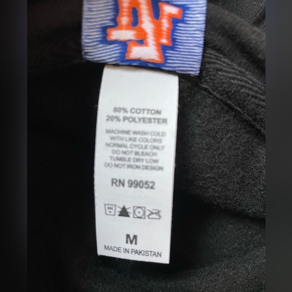 New York Mets Flushing Faithful Hoodie Queens Medium The 7 Line T7L Black - Picture 6 of 6